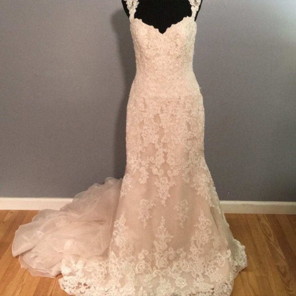 Elegant Lace Wedding Dress David Tutera
